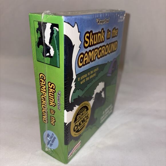 Jr RangerLand Skunk in the Campground Card Game Family Night Sealed NEW - Picture 2 of 5